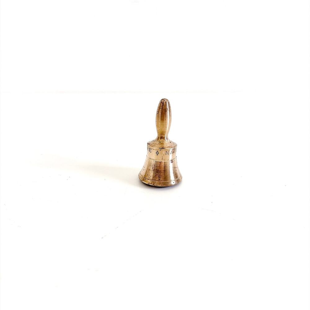 Miniature Brass Acme Handbell